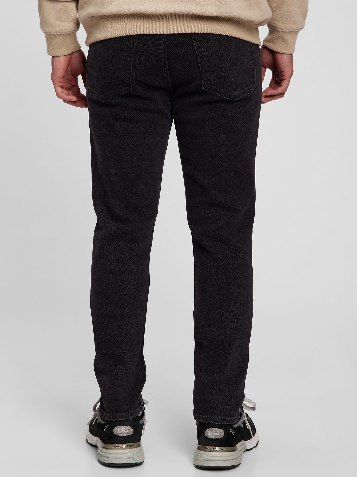 Siyah Gapflex Washwell™ Skinny Jean Pantolon
