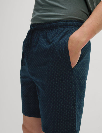 Pure Cotton Geometrik Desenli Pijama Takımı