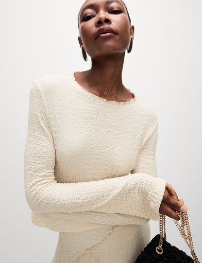 Relaxed Fit Midi Elbise