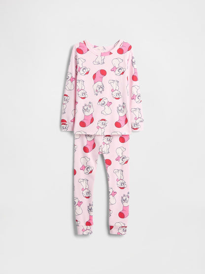 Pembe Gap × Disney Organik Brushed Pamuk Pijama Takımı