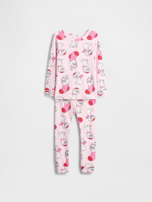 Pembe Gap × Disney Organik Brushed Pamuk Pijama Takımı