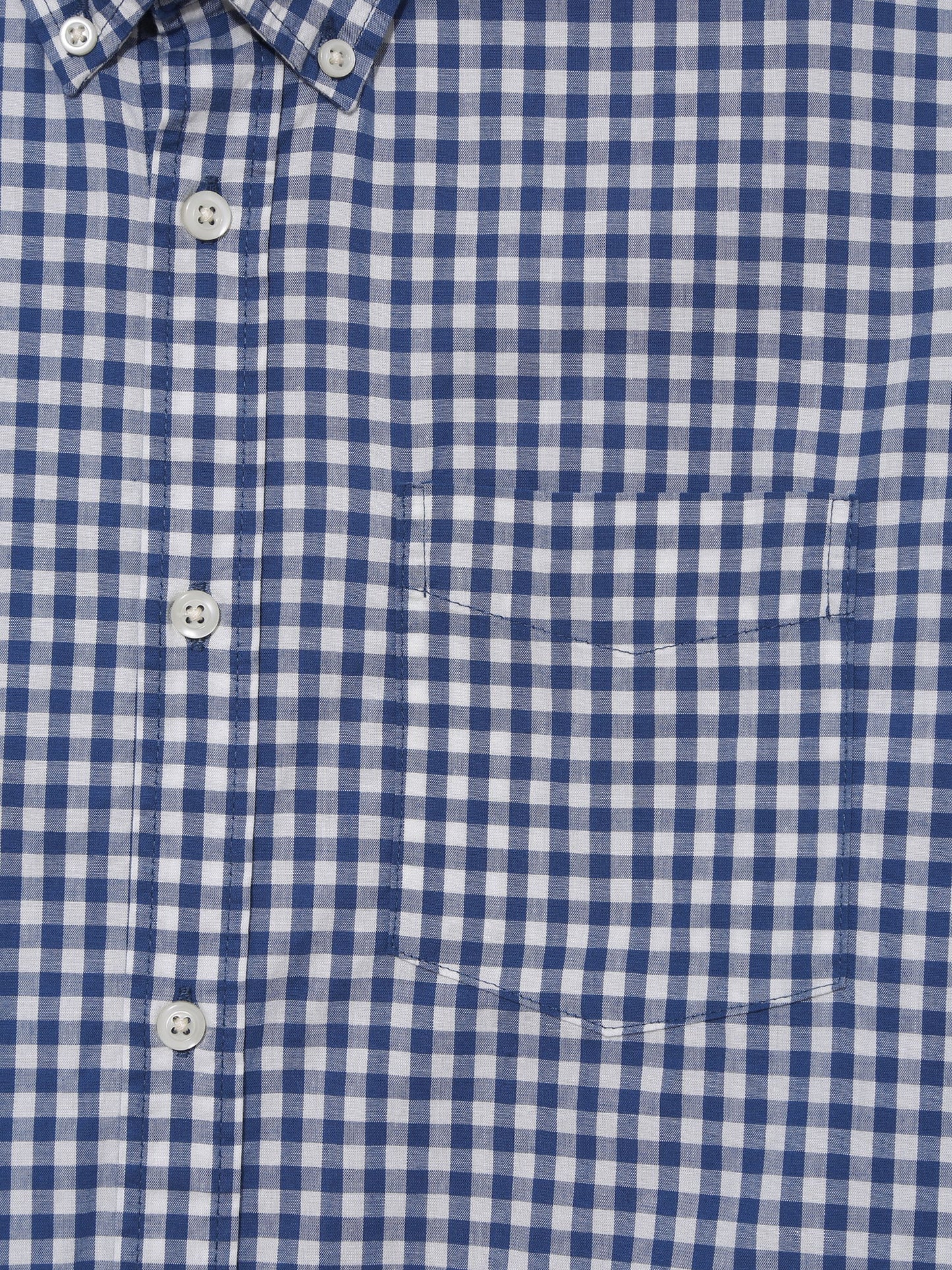 Mavi Streç Slim Fit Poplin Gömlek