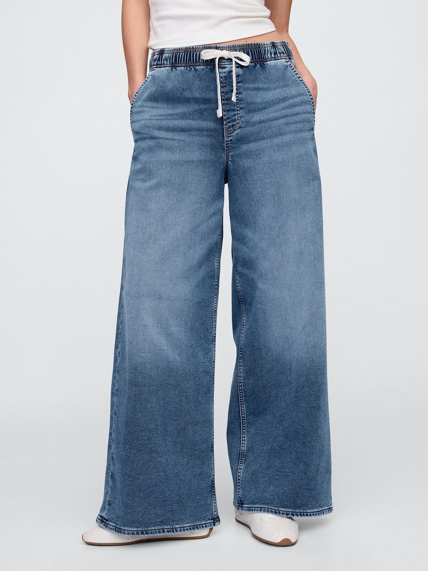 Mavi High Rise Baggy Jean Pantolon