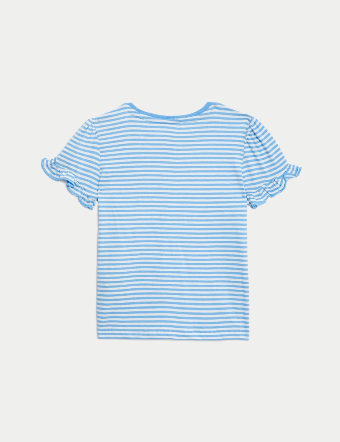 Saf Pamuklu 2'li Kısa Kollu T-shirt (0-3 Yaş)