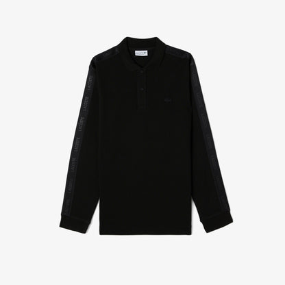 Lacoste Erkek Regular Fit Uzun Kollu Siyah Polo