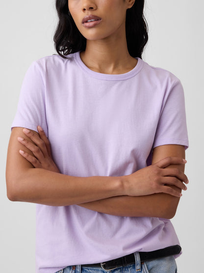 Açık Kırmızı Favorite Bisiklet Yaka T-shirt