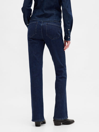 Lacivert Low Rise Long & Lean Jean Pantolon