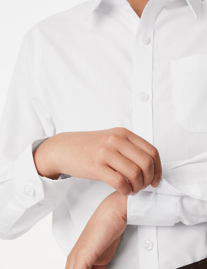 2'li Slim Fit Uzun Kollu Gömlek (2-18 Yaş)