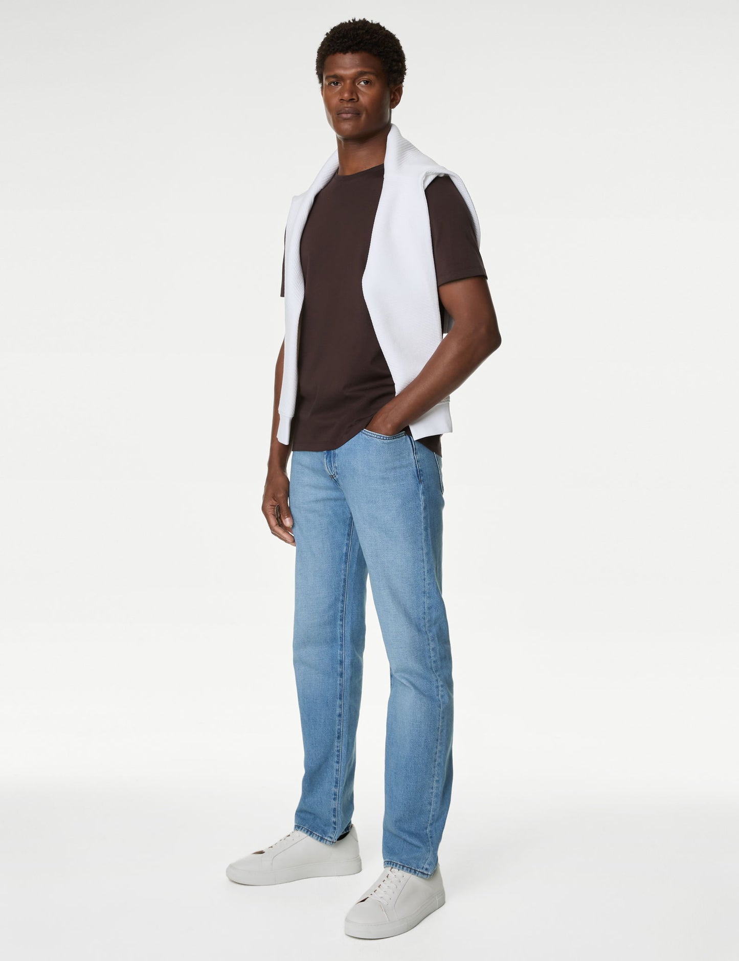 Pure Supima® Slim Fit Premium Pamuklu T-shirt