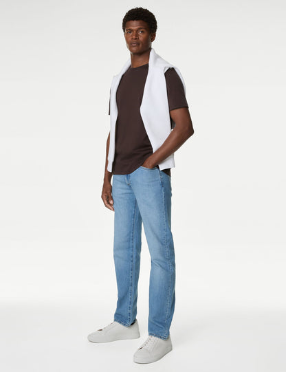 Pure Supima® Slim Fit Premium Pamuklu T-shirt