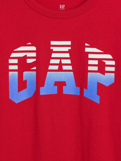 Kırmızı Gap Logo T-shirt