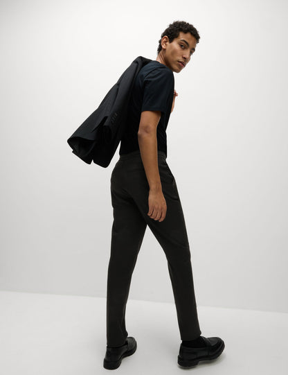 Tapered Fit Lastikli Bel Pantolon