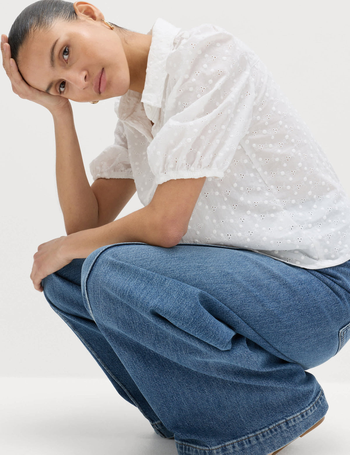 Pamuk Kısa Kollu Per Una Gömlek