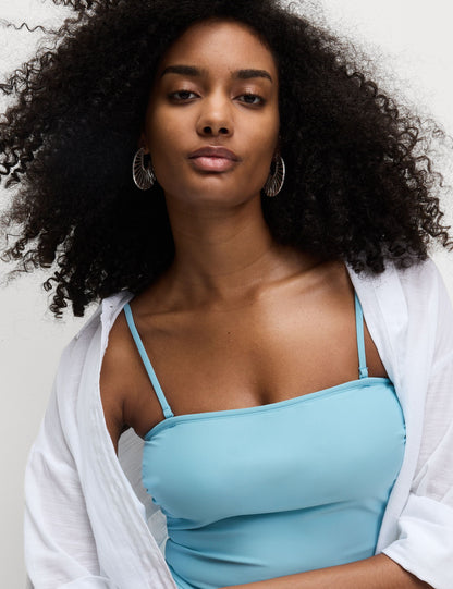 Kare Yaka Bikini Üst