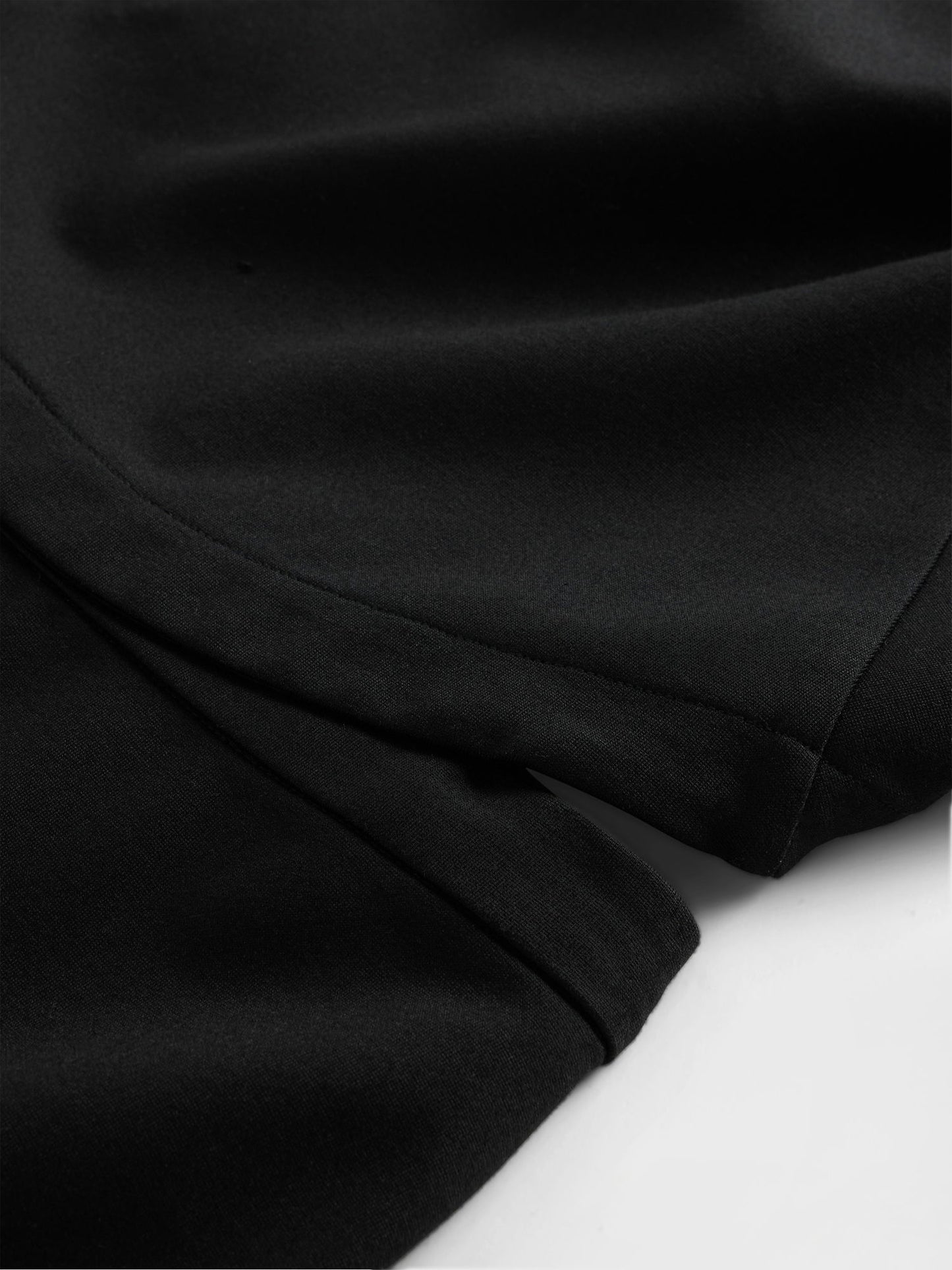 Siyah Gapstudio Jersey Midi Elbise