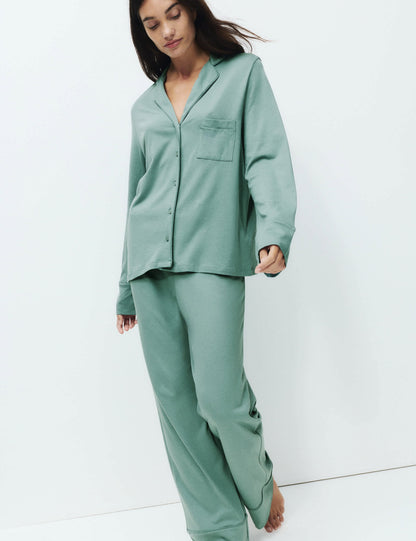 Pamuk Modal Karışımlı Pijama Takımı