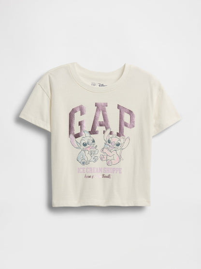Beyaz Grafik Logo T-shirt
