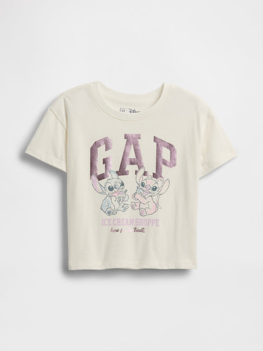Beyaz Grafik Logo T-shirt