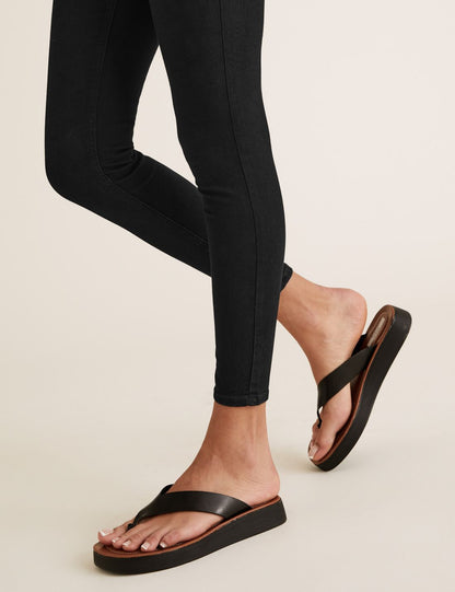 Yüksek Bel Jegging Jean Pantolon