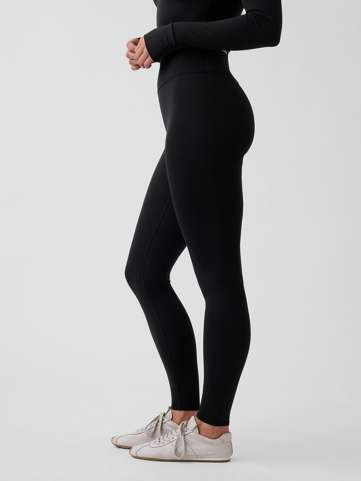 Siyah Gapfit Smooth High Rise Tayt