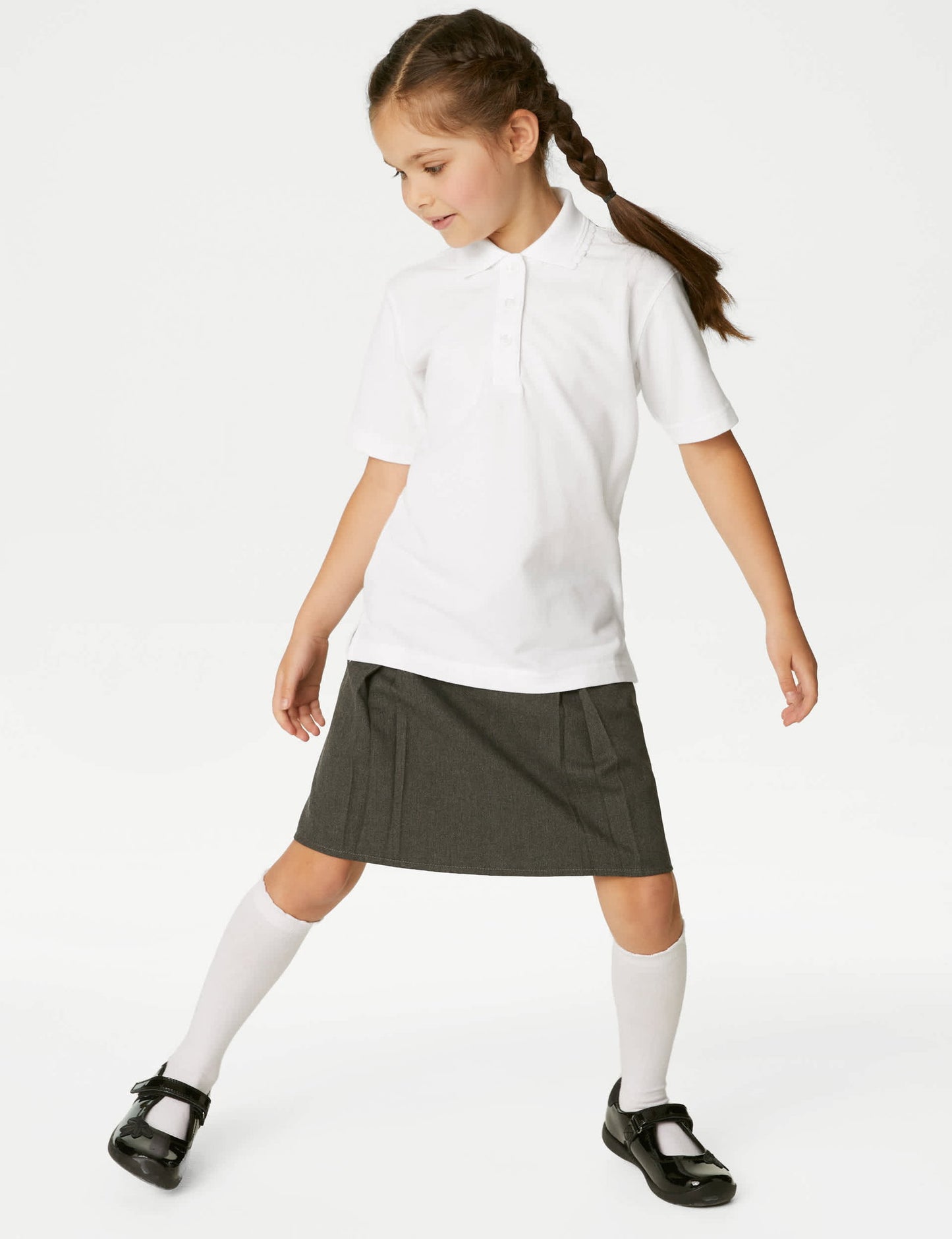 Saf Pamuklu 2'li Polo Yaka T-shirt (2-16 Yaş)