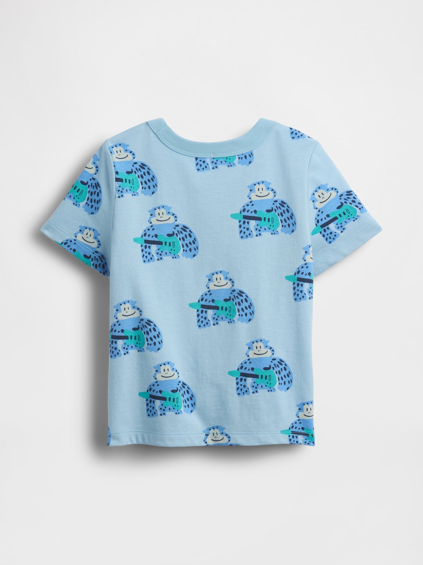 Açık Mavi Mix & Match Pocket T-shirt