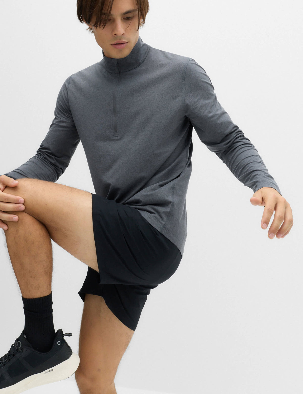 Yarım Fermuarlı Sweatshirt