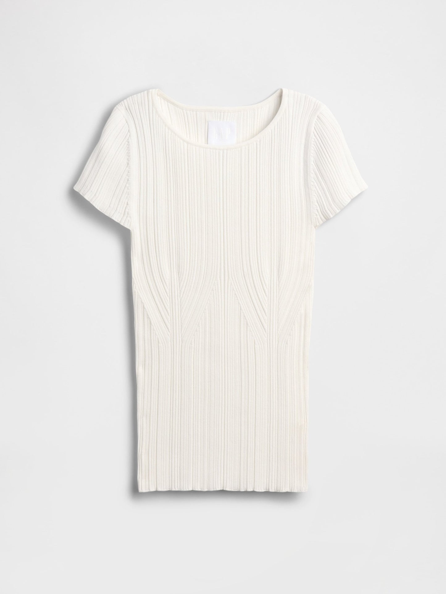 Beyaz Gapstudio Rib T-shirt