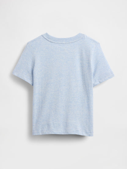 Açık Mavi Mix & Match Pocket T-shirt