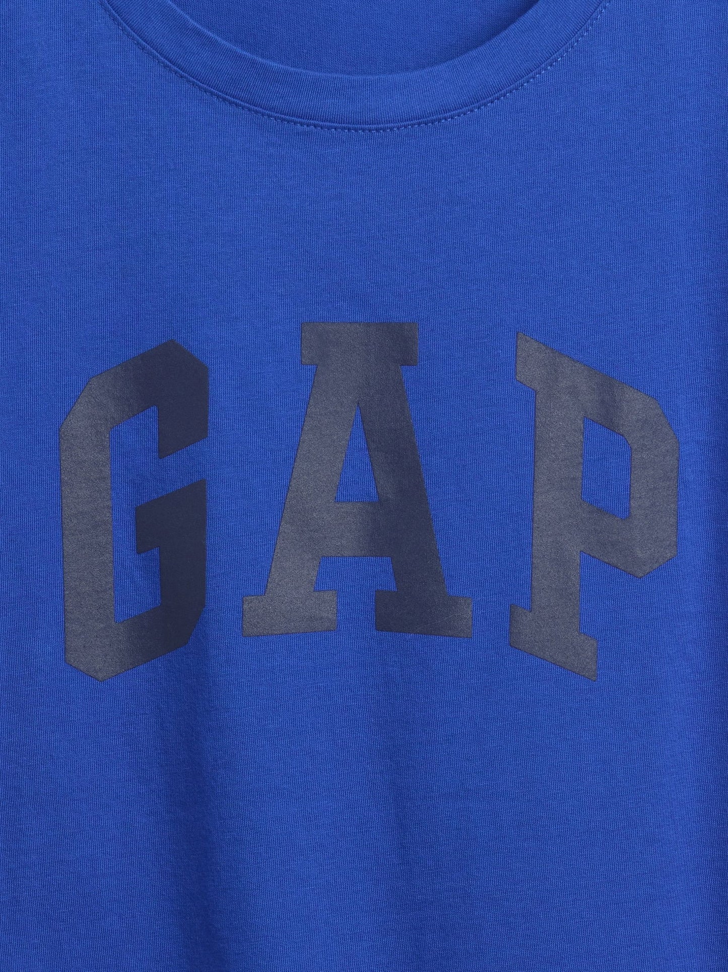 Koyu Mavi Gap Logo T-shirt
