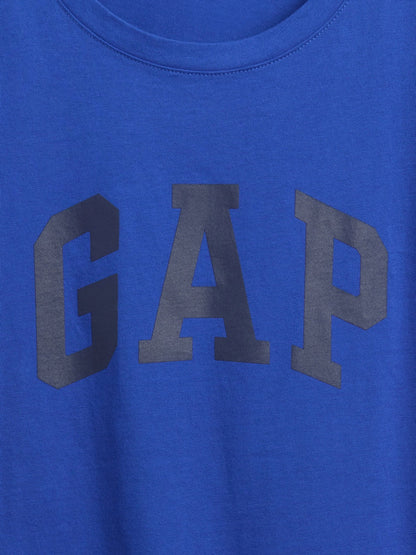Koyu Mavi Gap Logo T-shirt