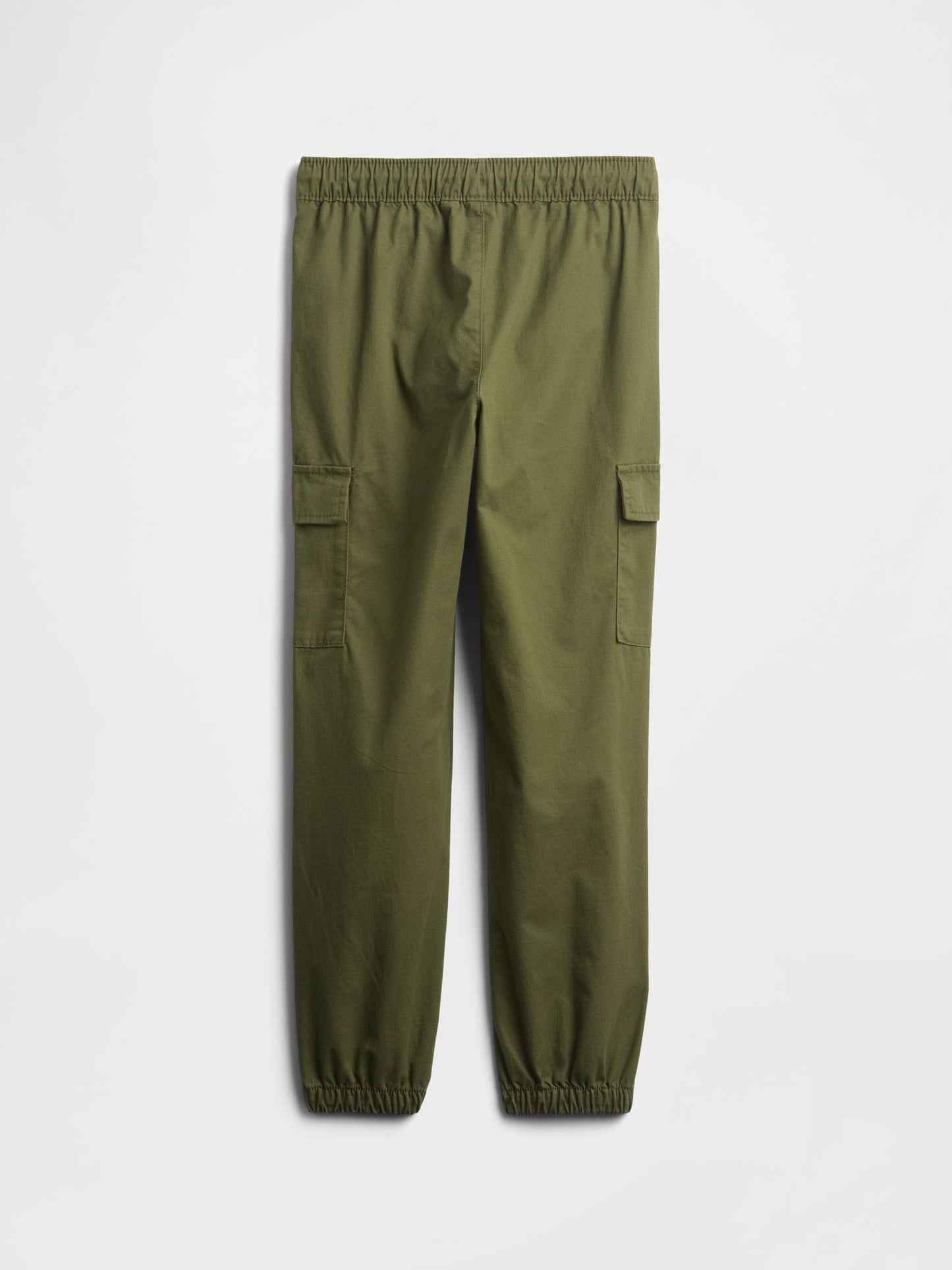 Haki Twill Kargo Jogger Pantolon