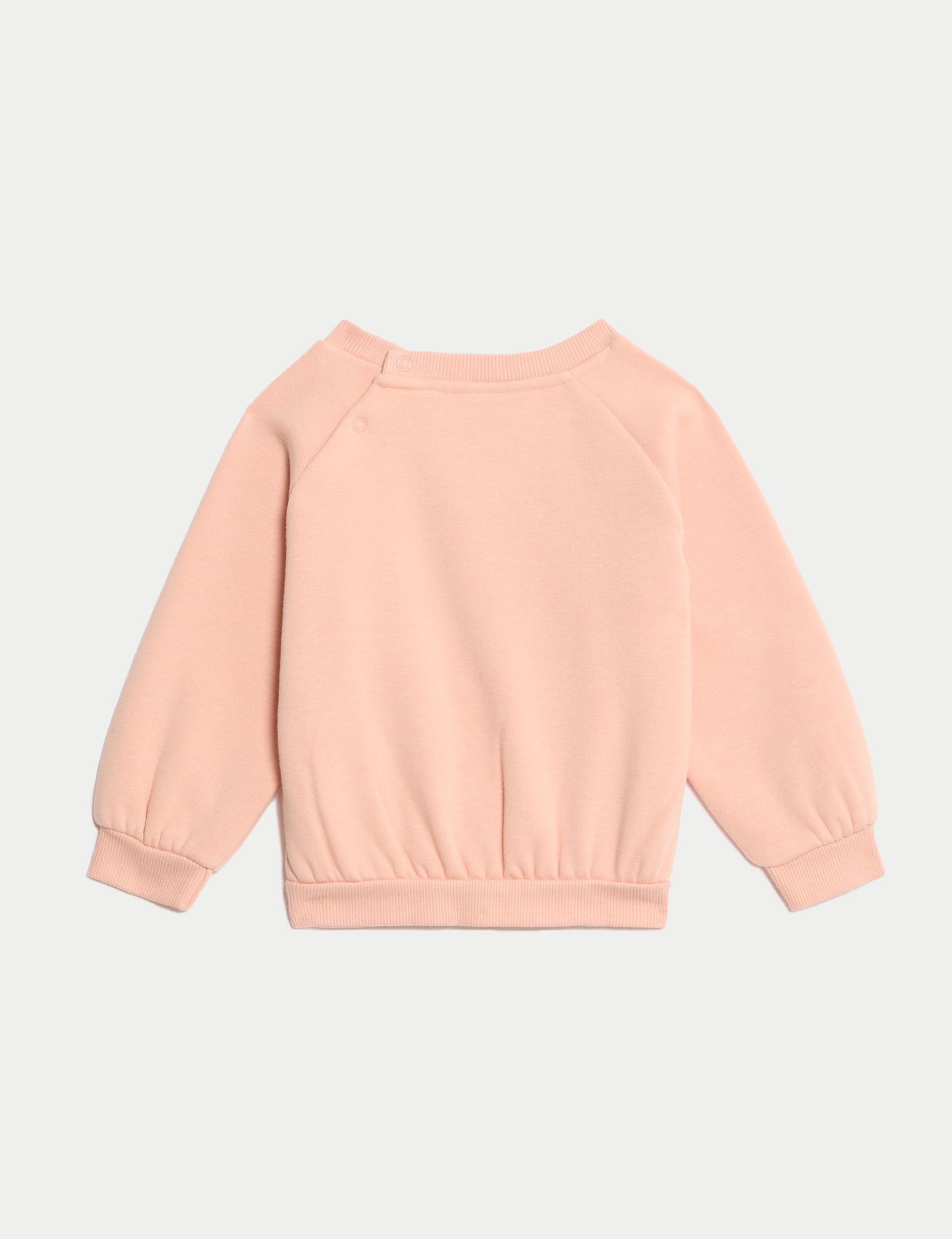 Pamuk Karışımlı Polar Astarlı Sweatshirt (0-3 Yaş)