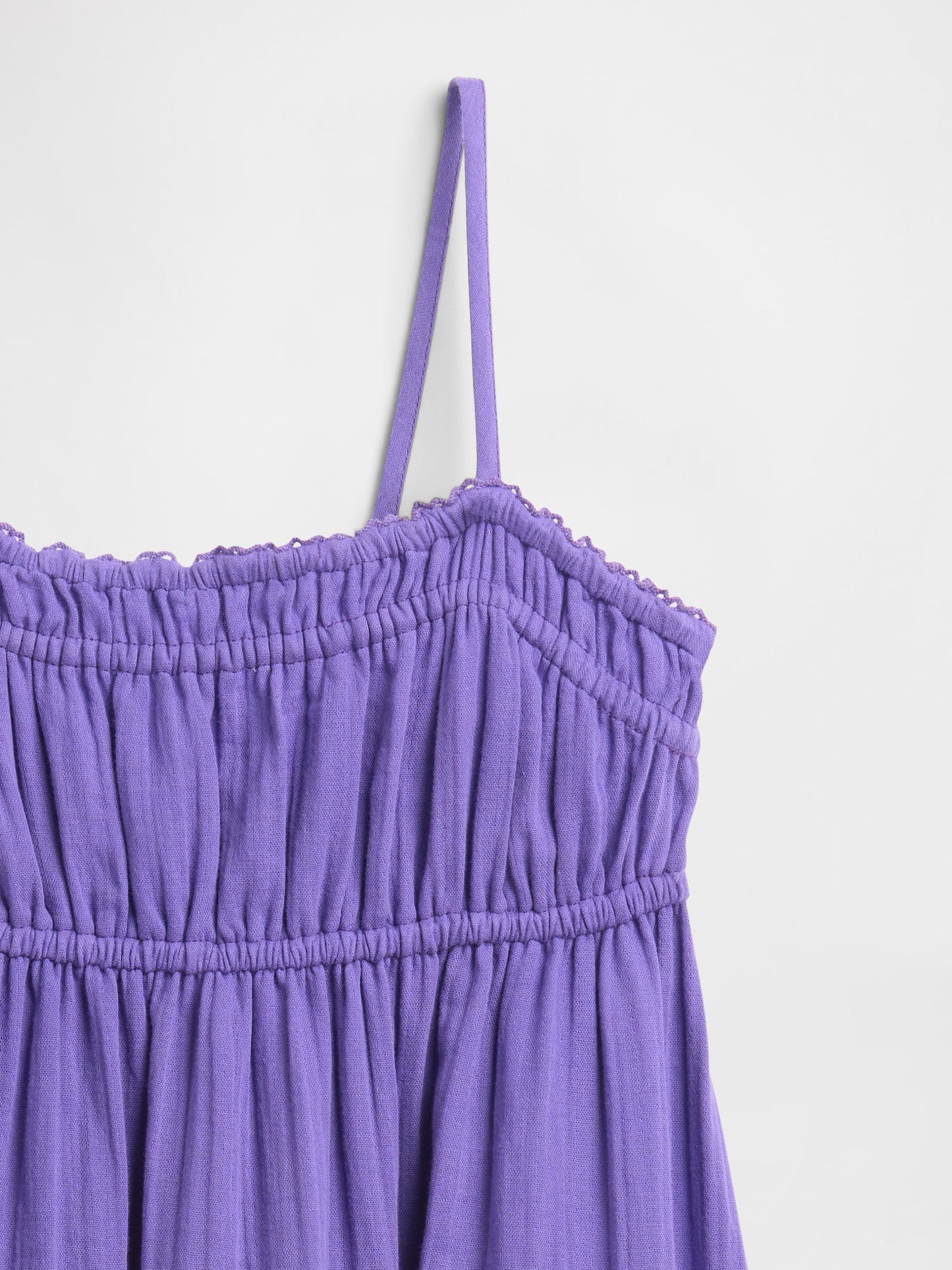 Mor Kids Crinkle Gauze Midi Elbise