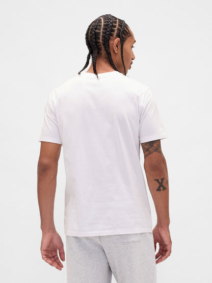 Beyaz Everyday Soft Gap Logo T-shirt