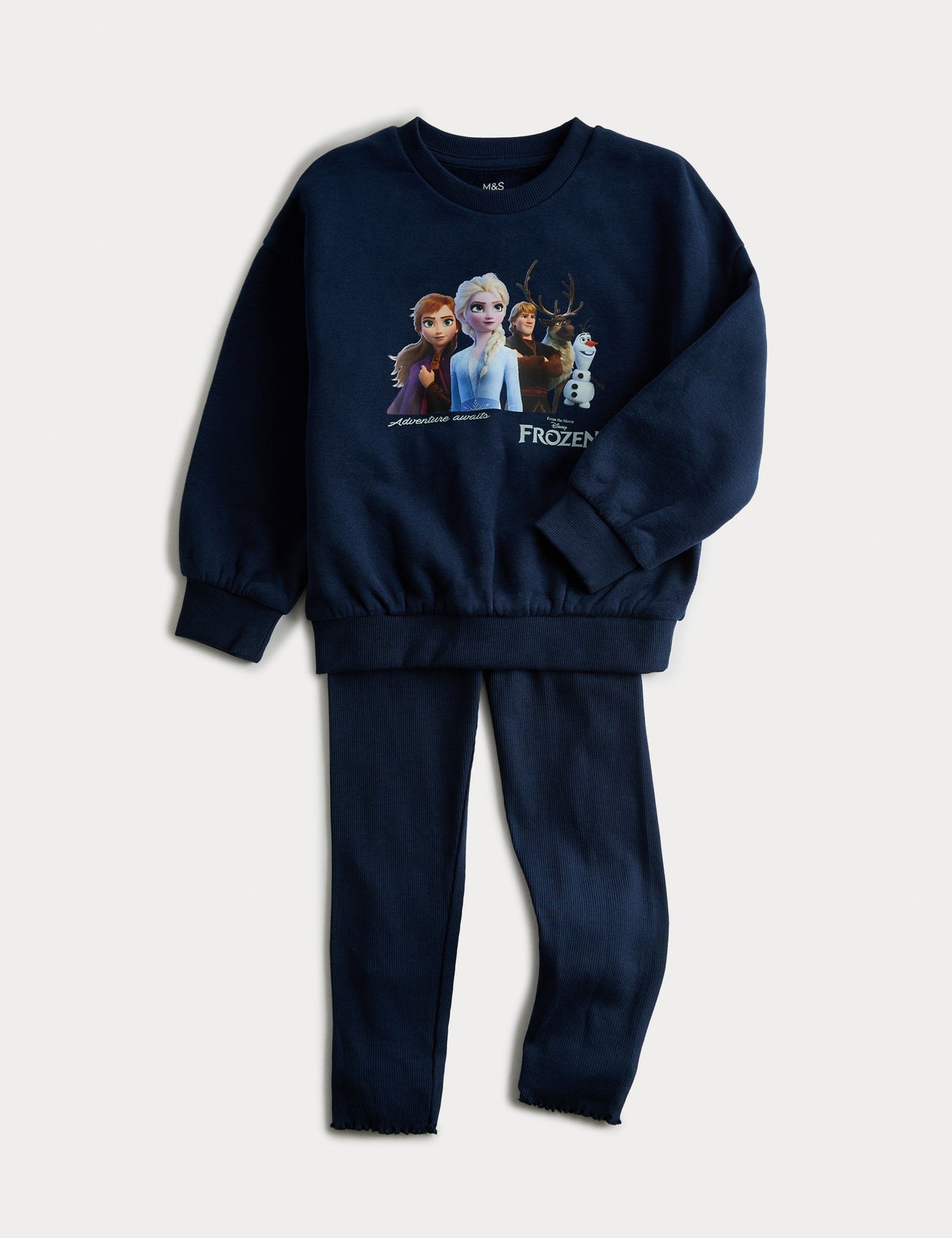 2'li Frozen Sweatshirt Ve Tayt Seti (2–8 Yaş)