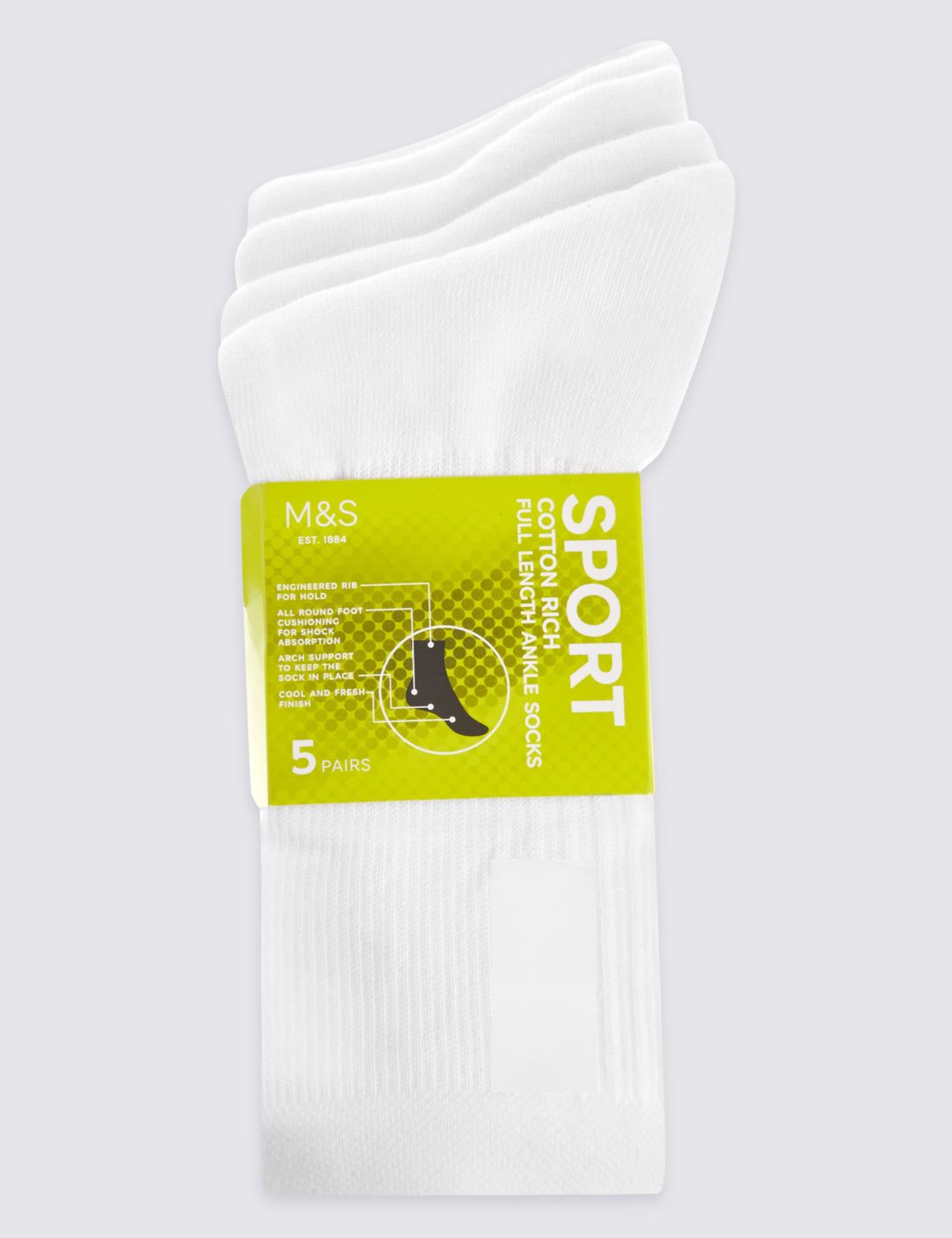 5'li Nefes Alabilir:trade_mark: Spor Çorabı Seti