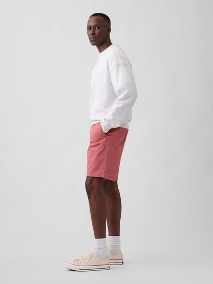 Açık Kırmızı 9 Essential Khaki Şort