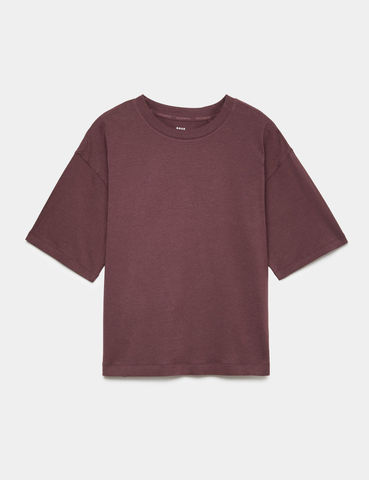 Modal Karışımlı T-shirt – Mürdüm