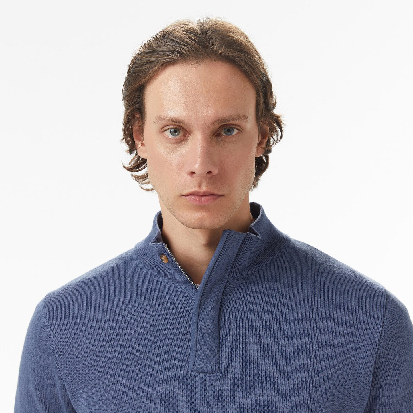 Nautica Erkek Mavi Classic Fit Kazak