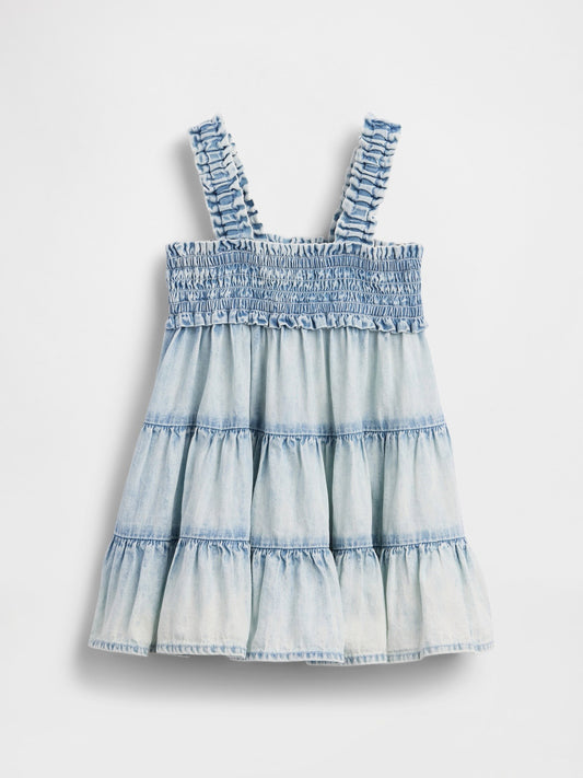 Mavi Denim Tiered Elbise