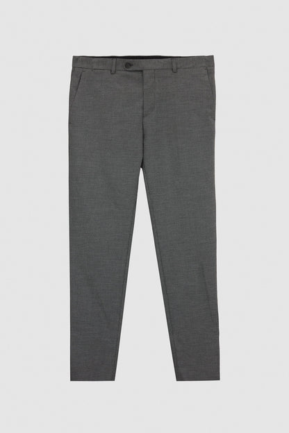 Tween Slim Fit Antrasit Mikro Desen Kumaş Pantolon