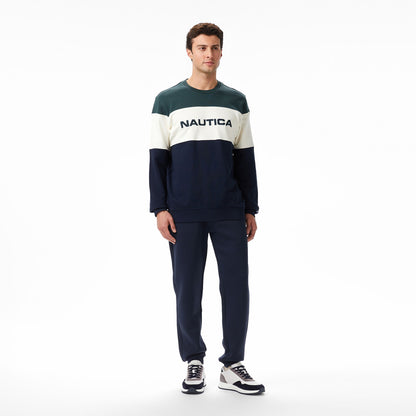 Nautica Erkek Yeşil Classic Fit Sweatshirt
