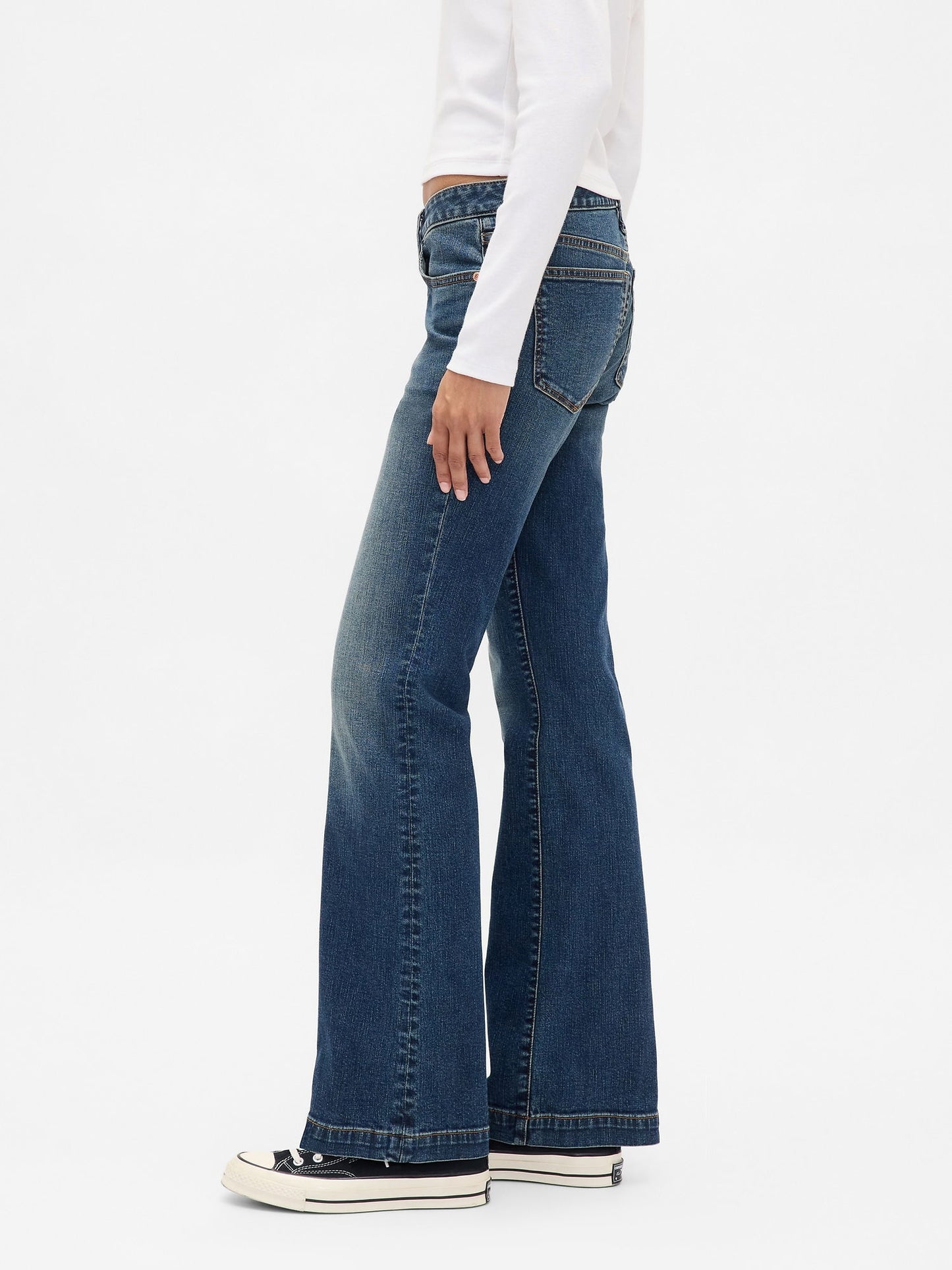 Mavi Low Rise Long & Lean Jean Pantolon