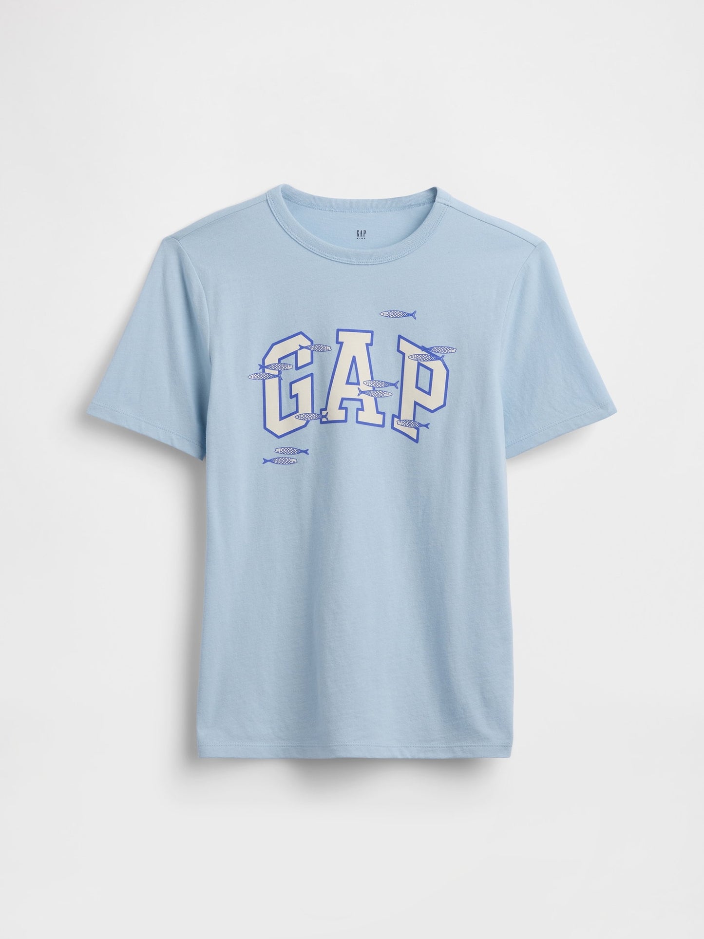 Açık Mavi Gap Logo T-shirt