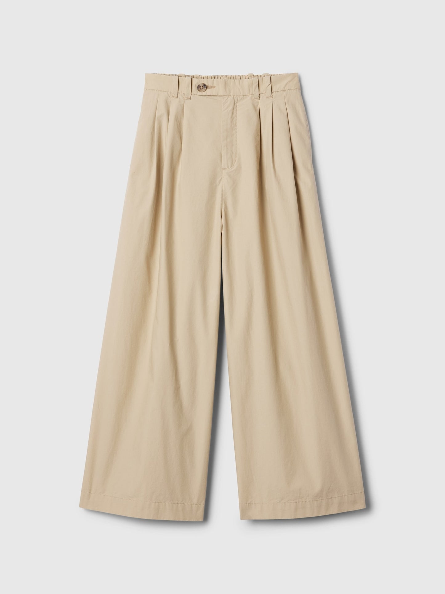 Bej Gap × Dôen High Rise Khaki Pantolon