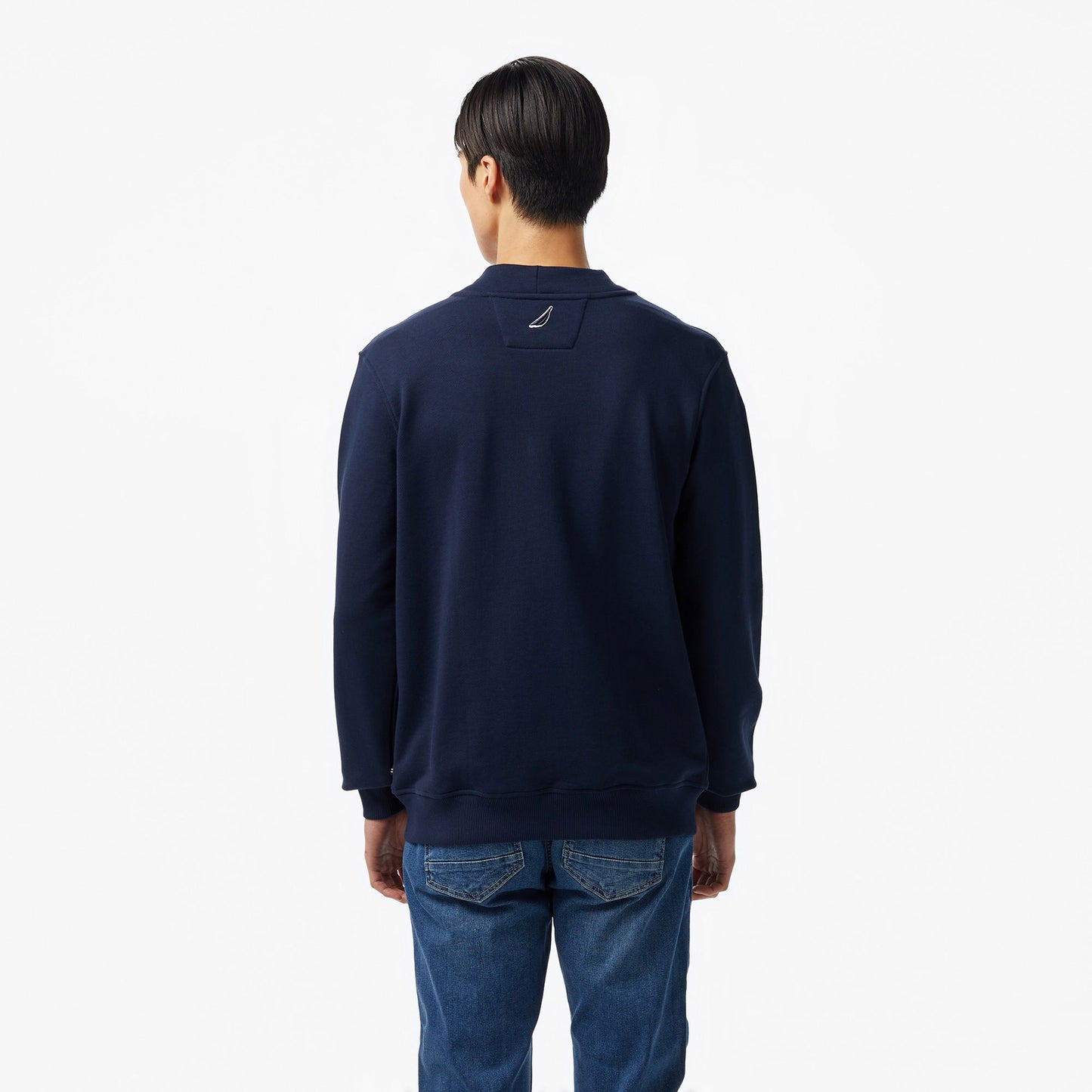 Nautica Erkek Lacivert Regular Fit V Yaka Sweatshirt