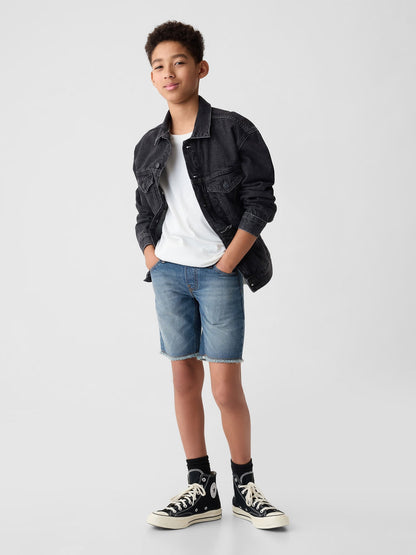 Mavi Slim Denim Pull-on Şort