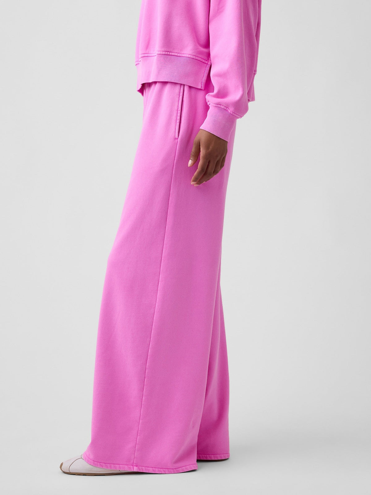 Koyu Yeşil Vintagesoft Baggy Wide-leg Eşofman Altı