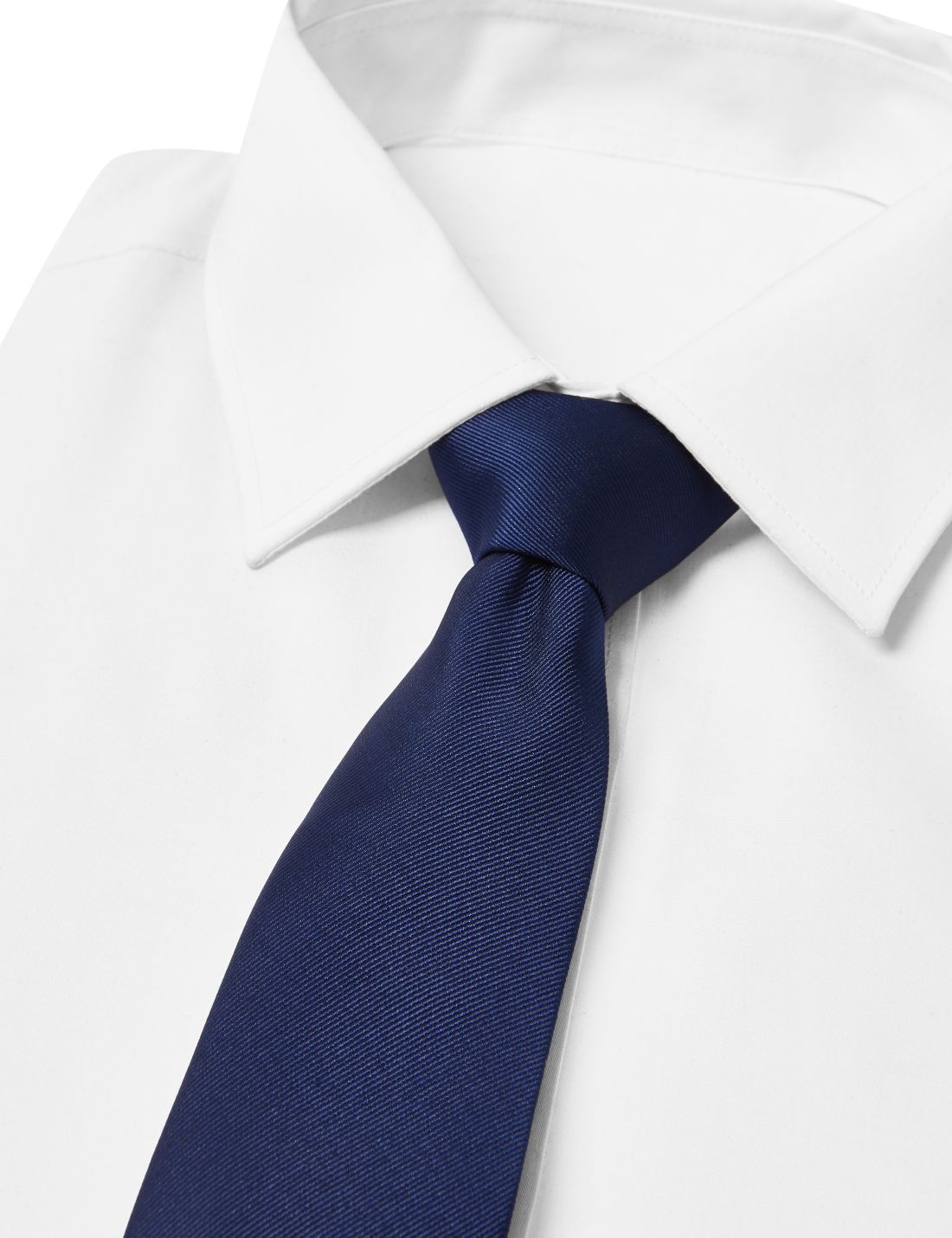 Slim Fit Dokulu Kravat